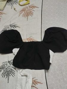 Coquette bow blouse