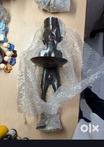 Unique Metal Figurine Decor Piece