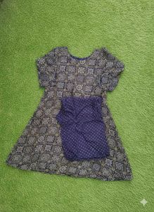 Ethnic Dress with Pant Set
