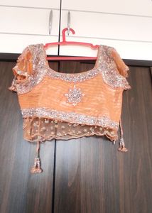 Fish cut Choli traditional