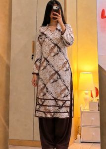 Stylish Printed Kurta Set