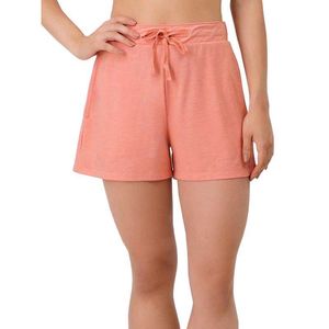 Peach Drawstring Lounge Shorts