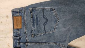 Guess Blue Wash Denim Jeans