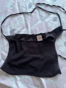 Satin Halter Neck Top