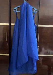 Royal Blue Kurta Set with Dupatta