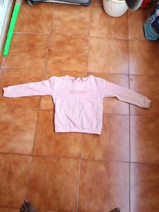 Pink 'Blessed' Long Sleeve Top