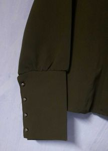 Korean Olive Green  Top
