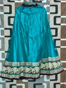 Stunning Teal Lehenga