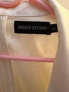 Elegant Cream Cropped Blouse