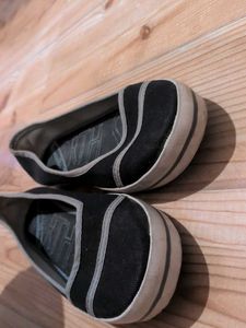 Stylish Black &amp; Grey Casual Shoes