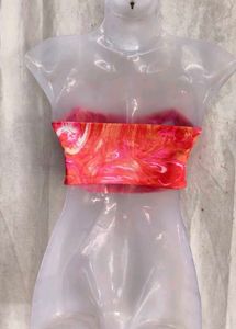 shein multi print corset