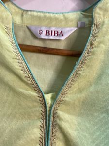 BIBA Elegant Bird Print Kurta
