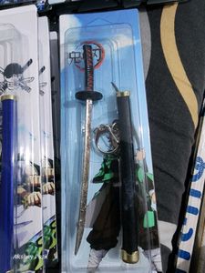 One Piece, Demon Slayer katana Keychain