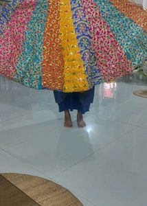Vibrant Embroidered Lehenga