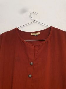 Very Beautiful Maroon Kurta