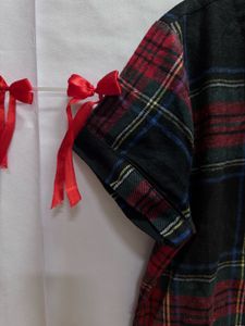 Boohoo Plaid Short Sleeve Shirt