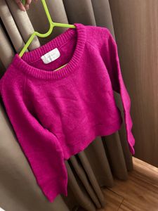 Pink Knitted Sweater