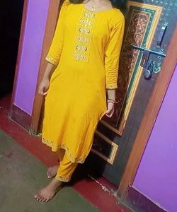 yellow cotton blend