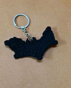 Crocheted Bat Keychain 🖤🦇