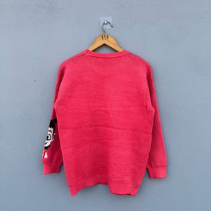 Fun Cartoon Knit Sweater