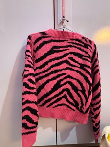 Zebra Print Cardigan S- M size