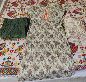 Floral Print Kurta Set