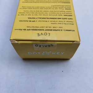 New and Sealed Dot &amp; Key Vitamin C+E Sunscreen