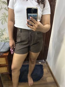 Phosphorus Women Suiting Regular Shorts