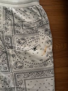 Split Bandana Print Joggers