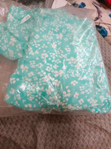 Chic Green Floral Ruffle Dress