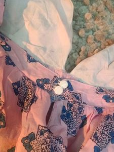 Pink Ruffled Mini Top