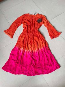 Bohemian Tie-Dye Maxi Dress