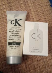 CK one Facial Scrub &amp; Eau de Toilette