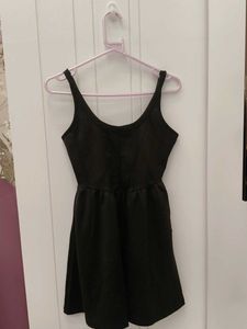 Simple Black Mini Dress