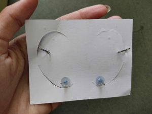 2 pair  Ear Cuff with Gemstones