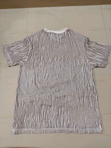 Striped Textured T-Shirt