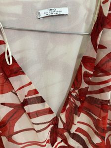 Chic Red Floral Maxi Dress