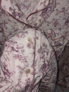 Vintage Floral Pajama top