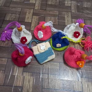 Handmade Crochet Pouches