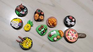 10 cute food fridge magnet