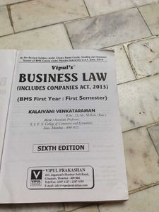 Vipul's Business Law Book