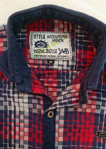 Stylish Plaid Long-Sleeve Shirt