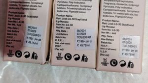 Stayxxtend Mattlook Lip Mousse - Set of 3