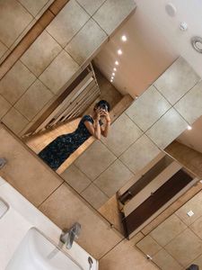 Floral Print Square Neck bodycon long Dress