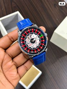 Casino Roulette Watch — Unique -ininspired dial wi