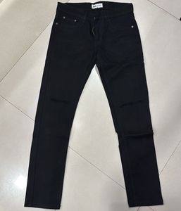 ZARA MENS BLACK SKINNY HIGH WAISTJEANS