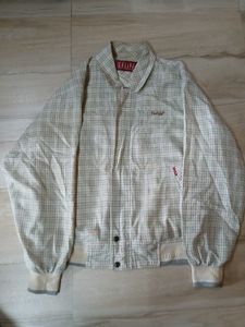 Unisex Tweed Bomber Jacket