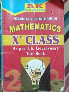 RK study kit Mathematics Xth Class formula Book