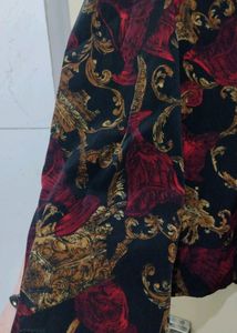 Korean Style Mini Printed Blazer