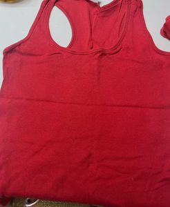 Red Racerback Tank Top